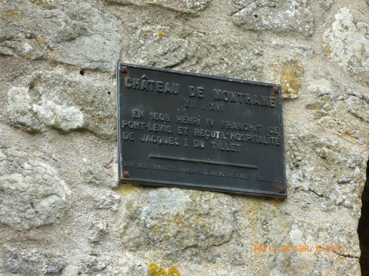 Chateau De Montrame Soisy-Bouy Exteriör bild